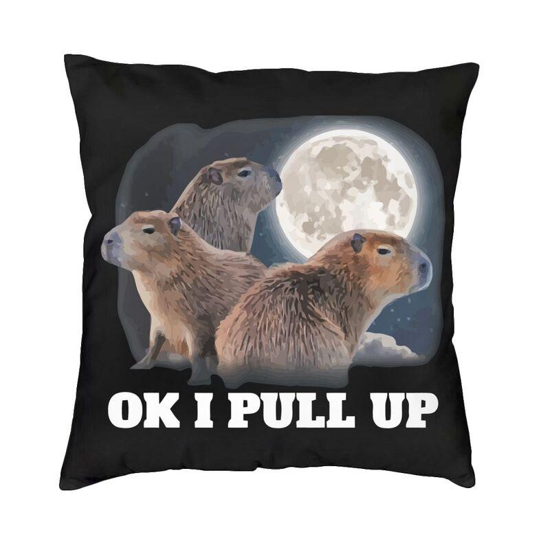 

Capybara Cushion Cover Sofa Home Decor Square Throw Pillow Cover 40x40 30x30cm 12x12in