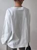 100% cotton t-shirt loose foreign style niche street personality ruffian handsome popular printing American style