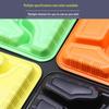 ZISIZ Disposable 3-Compartment Meal Box