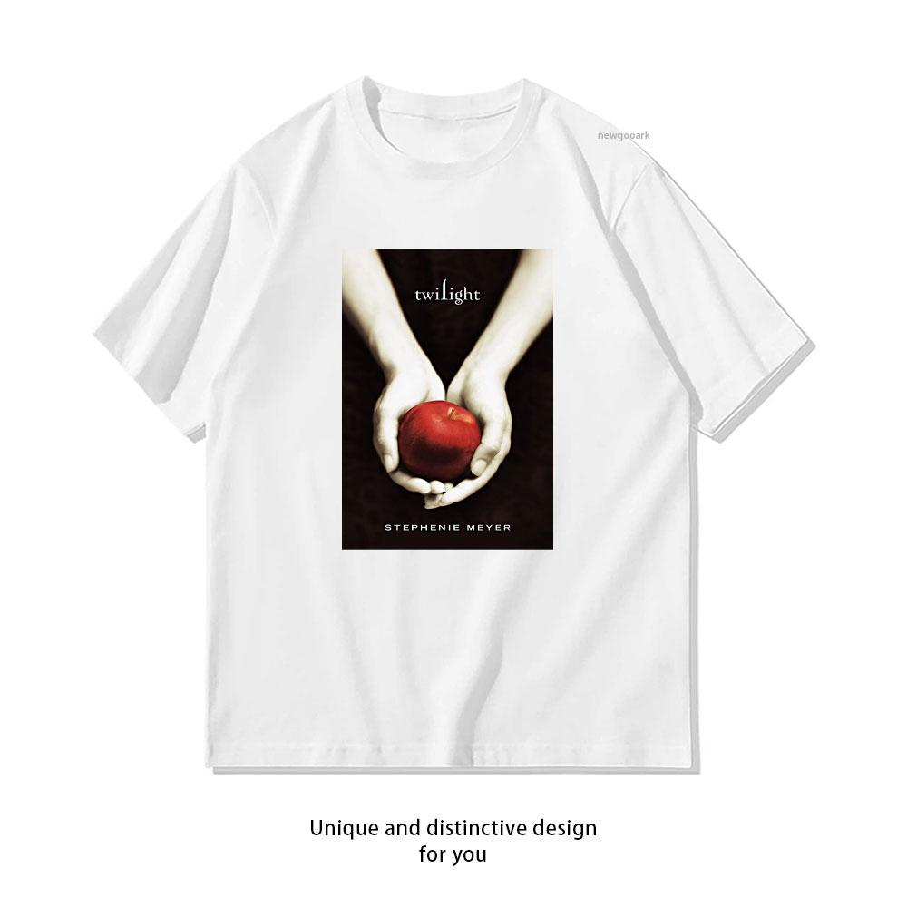 Vintage Fiction Twilight By Stephenie Meyer TShirt Women Unisex Casual Cotton Graphic T Shirts Classic Oneck Shirt