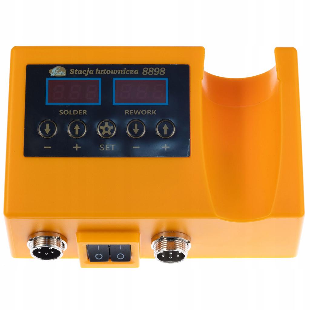 Rosfix Stacja Lutownicza 2w1 Orange Husky OH660 – Hot-Air I 900M | Moc 660W | Zestaw Prowelder Kit Mini Z 5 Rodzajami Spoiw