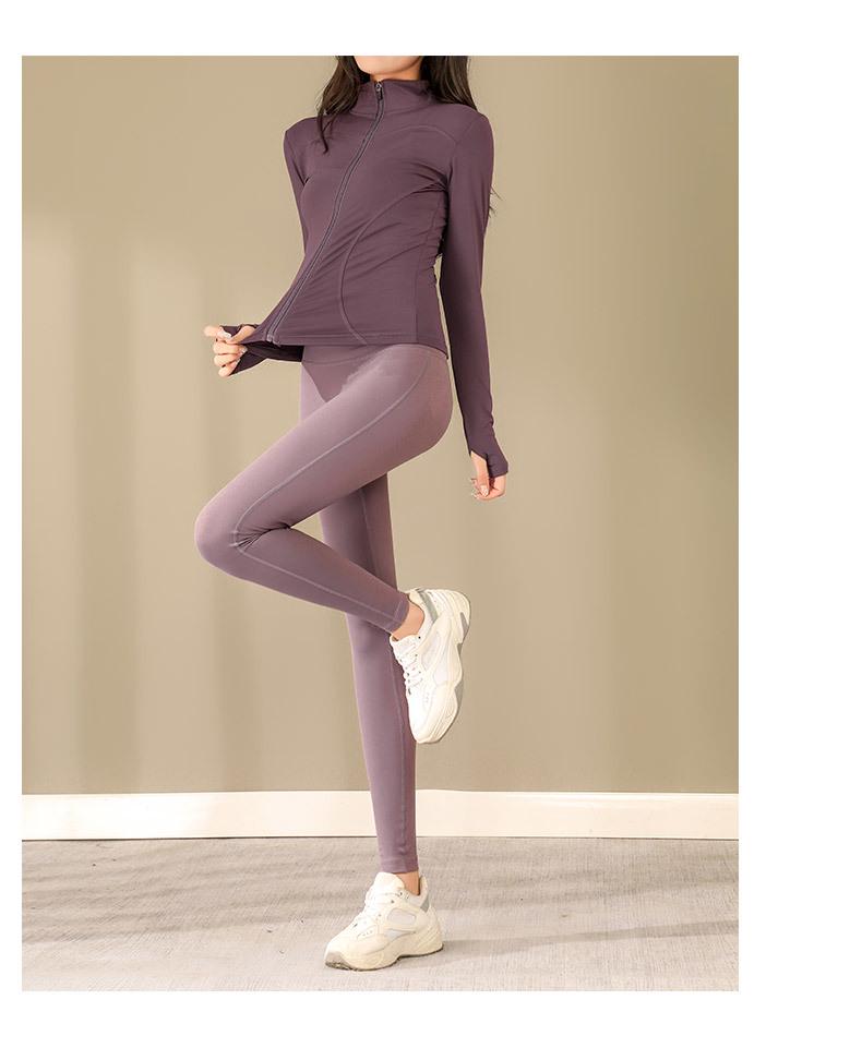 Damen High-Waist Yogahose - Po-Lifting, Schnelltrocknend, Atmungsaktive Fitnessbekleidung für Frühling/Sommer. Perfekt für Training, Laufen und Sport.