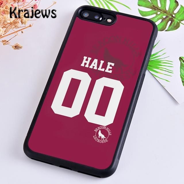 Krajews New TEEN WOLF Printed Fashion Phone Case Cover For iPhone 17 Air 16 15 14 Plus 11 12 Pro Max Coque Fundas