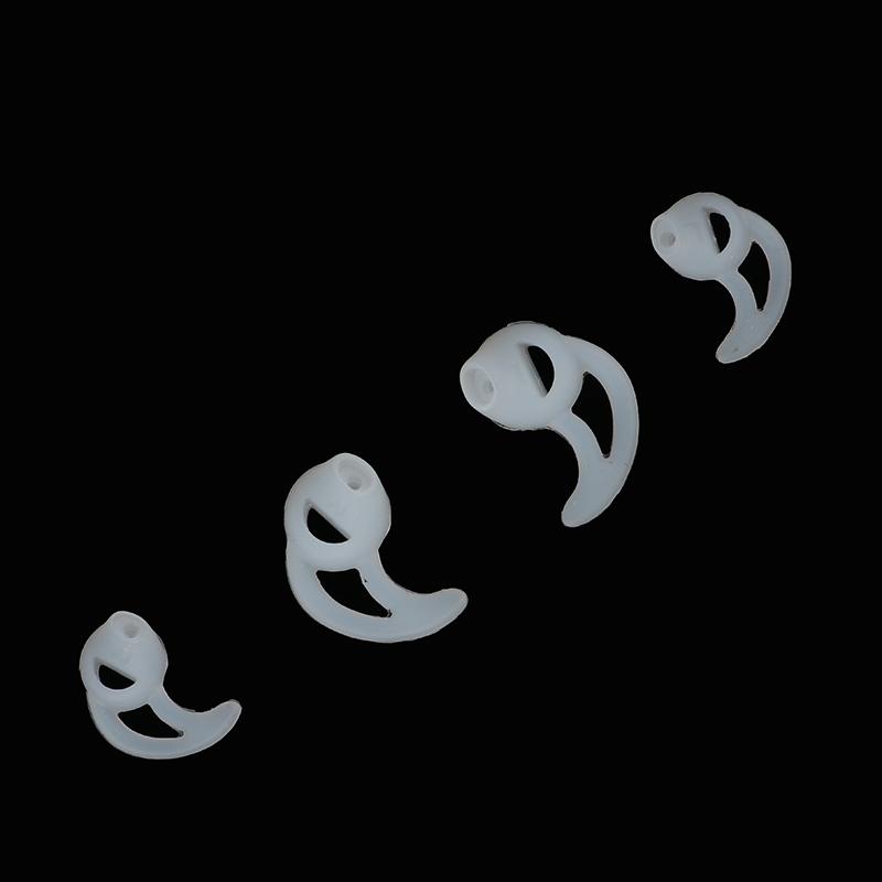 Molde de orelha de barbatana de silicone para substituição de fone de ouvido de rádio bidirecional