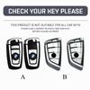 Custodia per chiave telecomando auto per BMW F20 G20 G30 X1 X3 X4 X5 G05 X6 X7 G11 F15 F16 G01 G02 F48 F30 F31 F34 F10 F11 F25 I3 M3 M4 1 3 5 Series