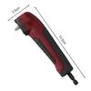 Hex Drill Bit Socket Holder Adaptor Right Angle Extension Drills Shank 1/4 Inch Hex Drill Bit Magnetic Socket Holder