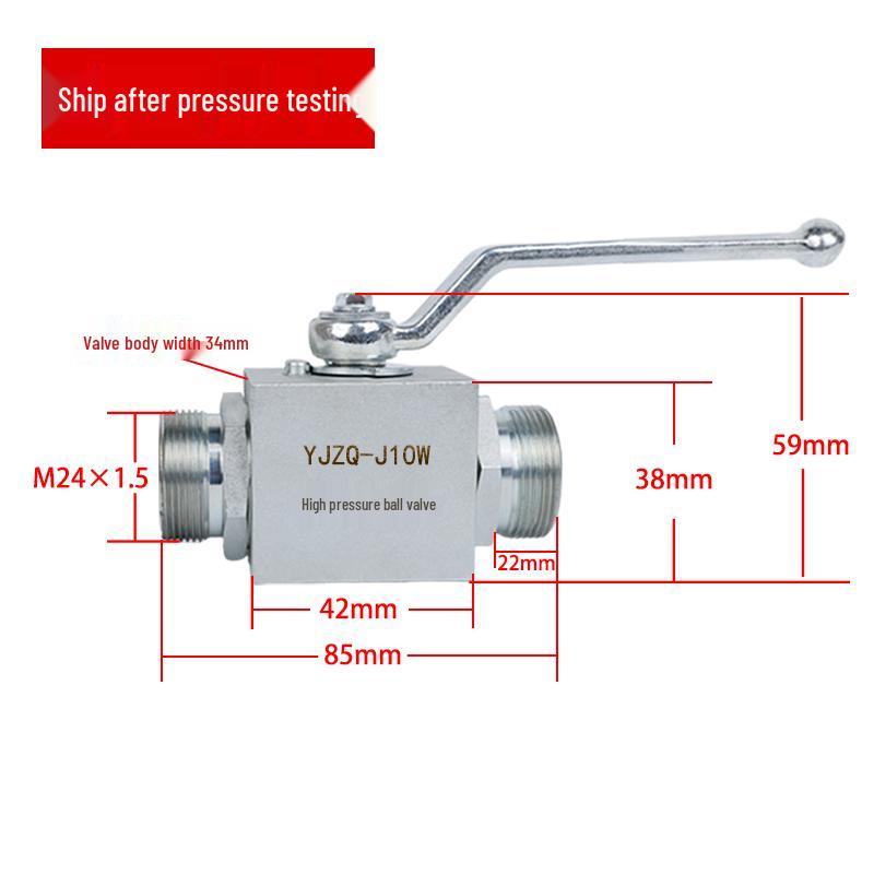 

Hydraulic Carbon Steel High Pressure Ball Valve