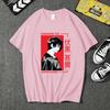 Fushiguro Toji Cool Graphic Printed T-Shirt Street Cool Anime Loose Round Neck T-Shirt Top