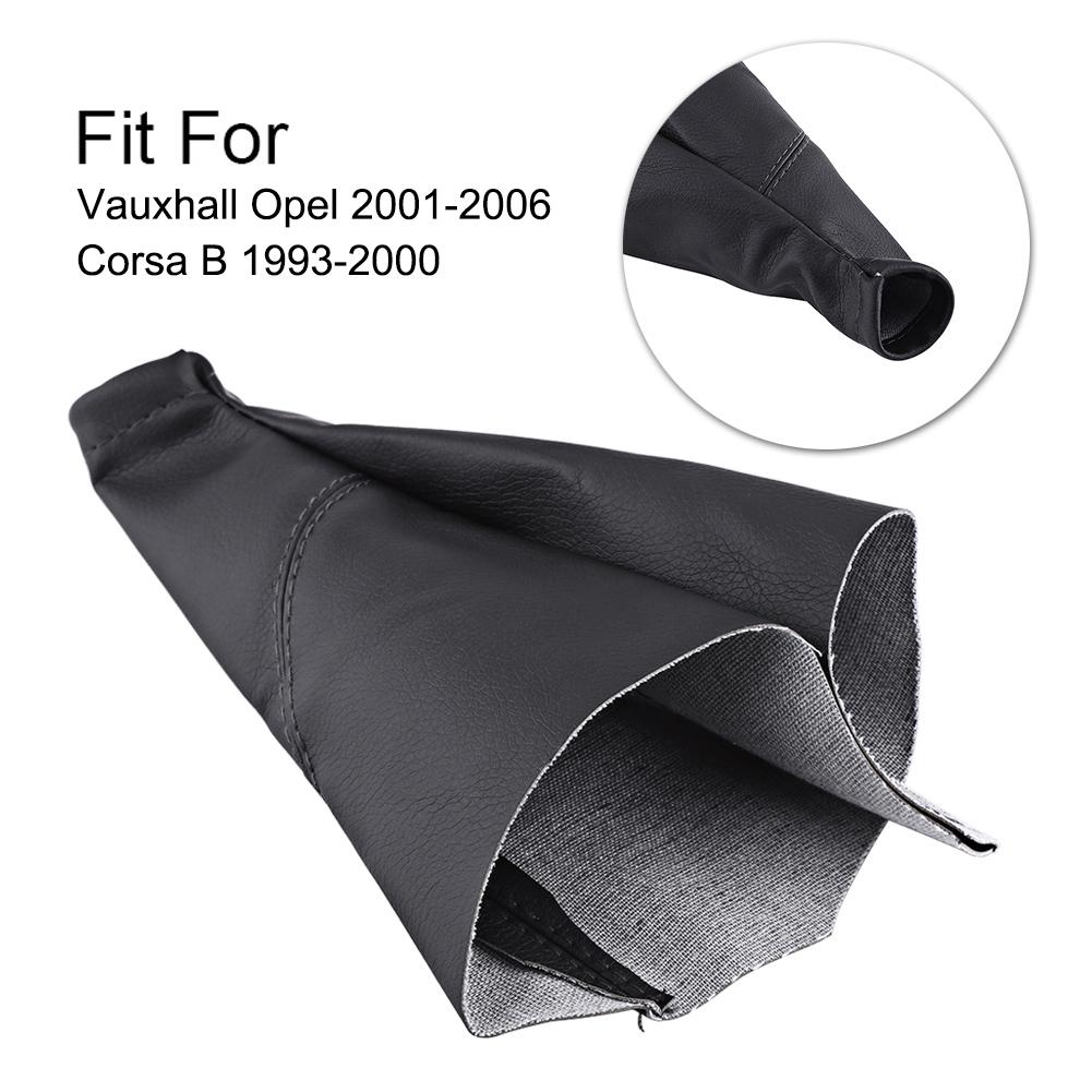 Car Gear Shift Stick Gaiter Boot PU Leather Dust Cover For Vauxhall Opel 01 06 Corsa B 93 00