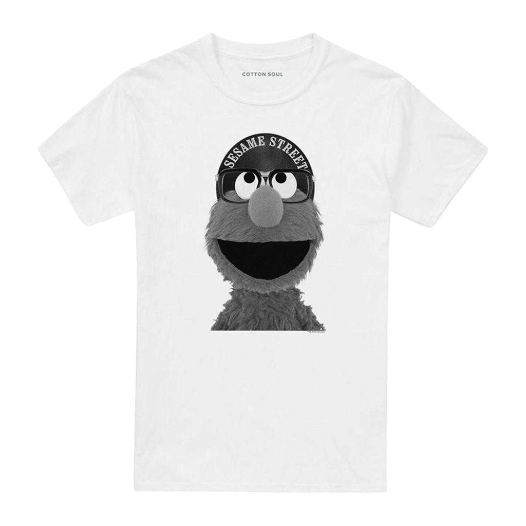 Sesame Street Unisex Adult Lee Elmo T-Shirt