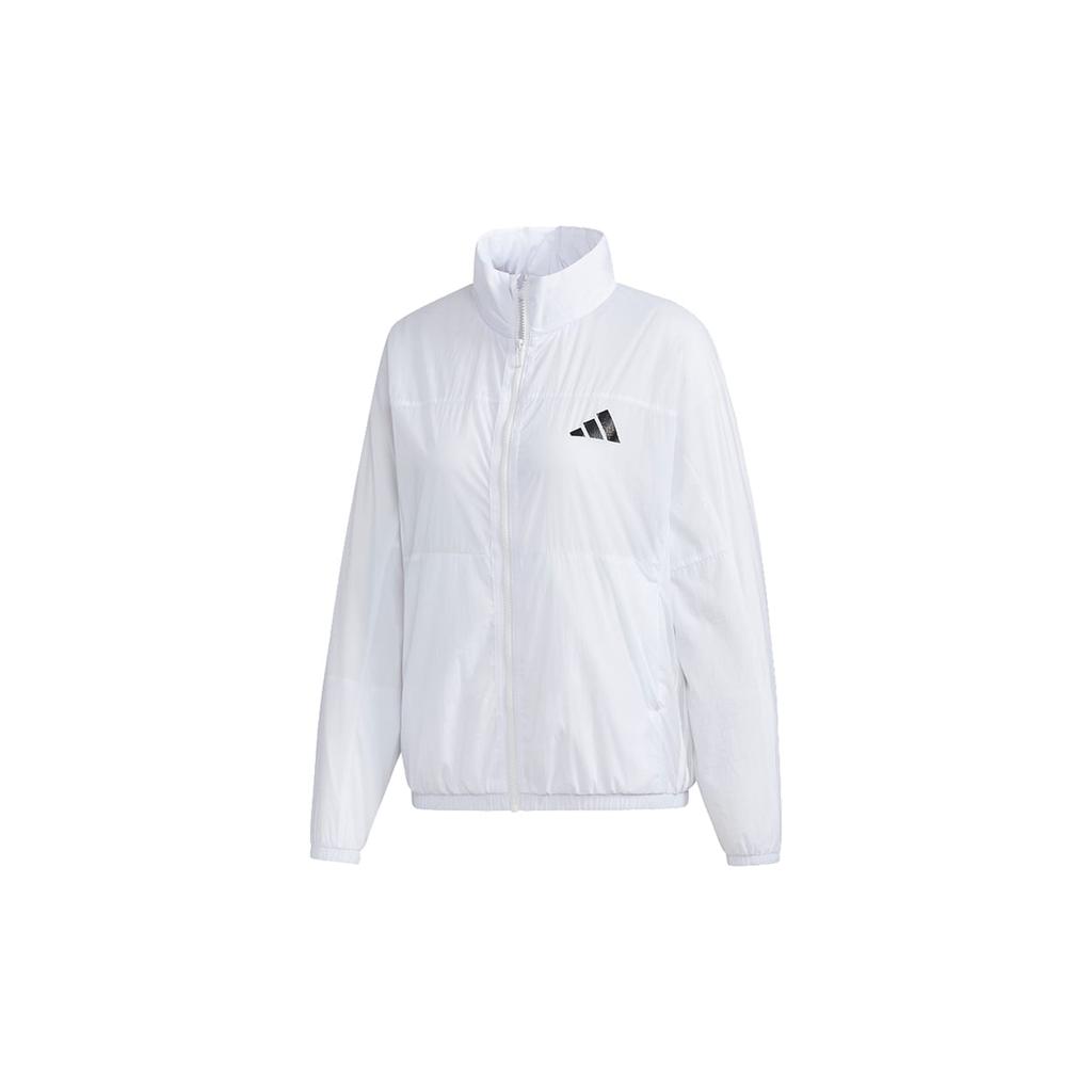 adidas Jackets Women's White Hooded Moderate Other GF0138