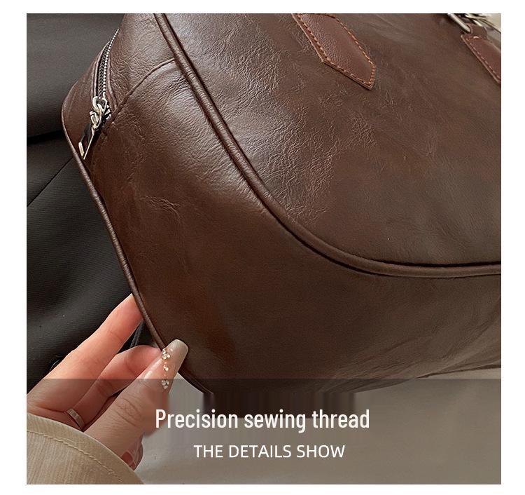 Women's Retro Boston Bowling Bag - 2025 Autumn/Winter Collection