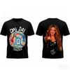 2026 Vară Unisex Top Vintage Modă Tricou Melodie Tematică Shakira pentru Meciuri de Fotbal Tricou Dai Dai Bumbac Gotic Îmbrăcăminte Y2K