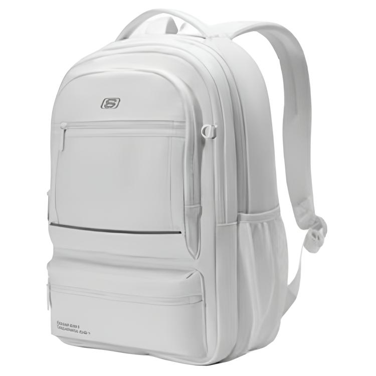 Skechers Logo Polyester Backpack Unisex Backpacks Glacier-Gray L225U125-012P