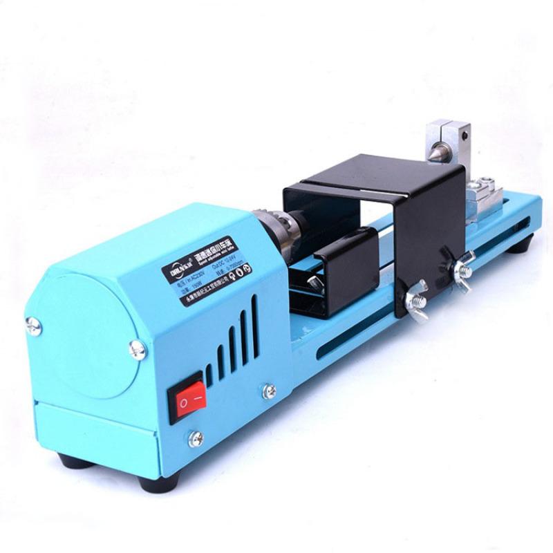 DC12-24V 150W Potani Lathe Beads Machine Woodworking DIY Lathe Standard Set Wood Lathe Standard