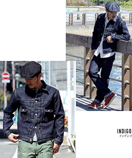 21oz Denim Jacket 2nd Type INDIGO XXL [Kojima Jeans] Men's