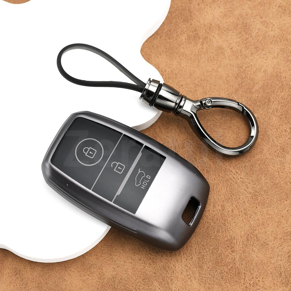 Tpu Auto Car Key Cover For Kia Rio 3 K2 Ceed Cerato K3 Forte Sportage 4 Picanto K5 Optima Stinger Sorento Shell Fob Accessories