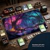 Enchanted Forest Theme Mouse Pad Playmat 24"X14" MTG TCG Office Desk Mat for Work Game PC Laptop Rug Carpet MousePad