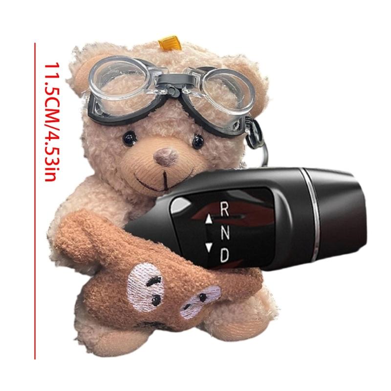 Soft Stuffed Charming Auto Dashboard Interior Decoration Soft Plush Doll Suitable For Rearview Mirror Wiper Turn Signal