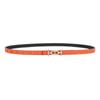 Women's Thin Double-Sided Leather Belt for Dress or Western Trousers - Elegant and Versatile Waist Decoration