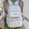 Schoolbag new schoolbag female junior high school students high value ins cute Korean dopamine primary school students large capacity backpack
