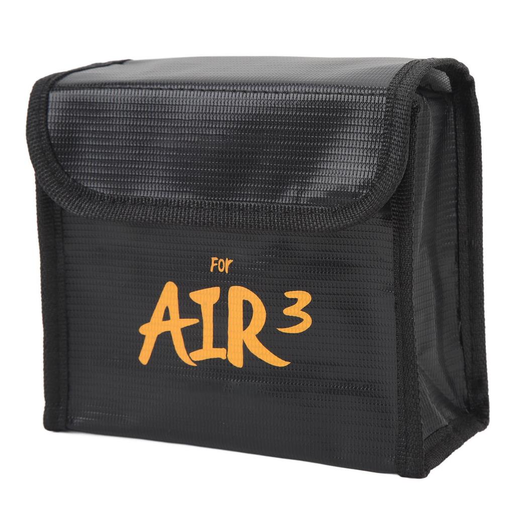 Battery Safe Bag Anti Radiation Flame Retardant Hook And Loop Closure Lithium  Batteries Explosion