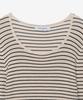 MIND BRIDGE WOMEN [W] Striped Slim Fit Knit