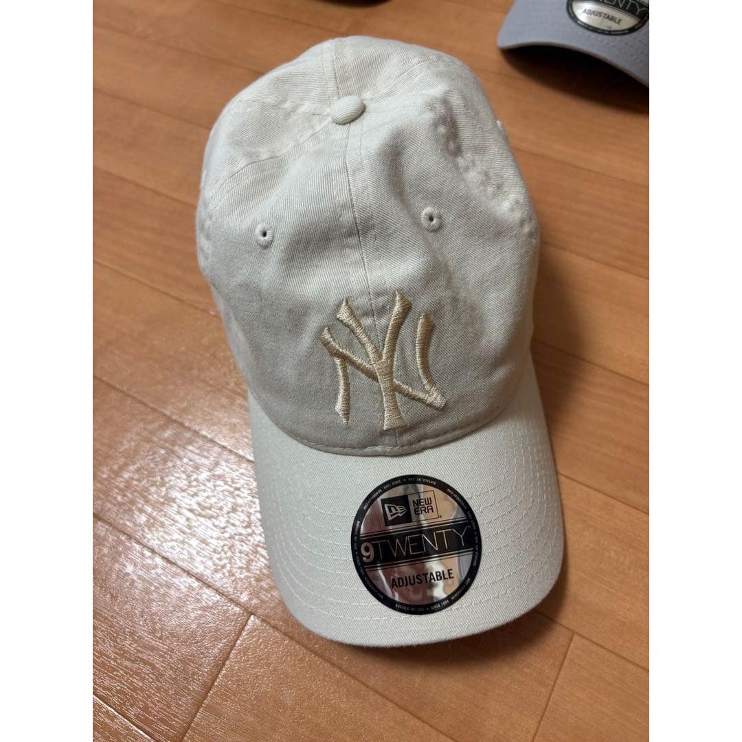 Used NEW ERA 9TWENTY NY Yankees Cap White
