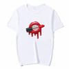 Summer Tops Red Mouth Lip Kiss Printed Women Fashion Tshirt Funny Leopard Graphic Tee