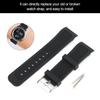 22mm Silicone Watchband Watch Strap Band Adjustable Wristwatch Replacement Part
