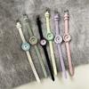 Korean Small Fashion Dopamine Personalized Contrasting Color Student Watch Niche High Value Fine Strap