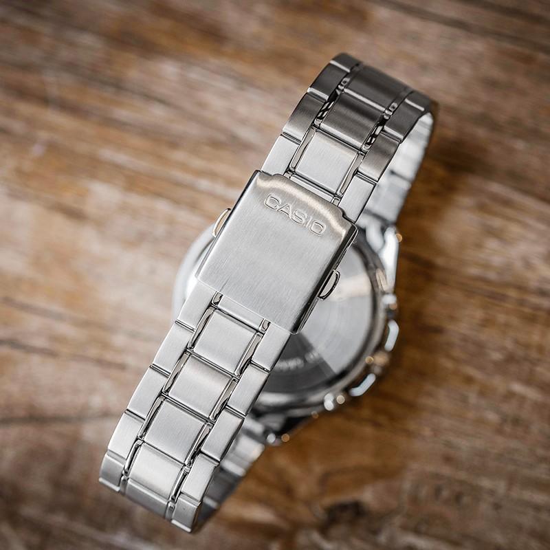 Casio STANDARD Series EDIFICE Series Simple Casual Business Versatile Classic Three Eyes Six Needles Date Display Waterproof Quartz MTP-V300D-7A2