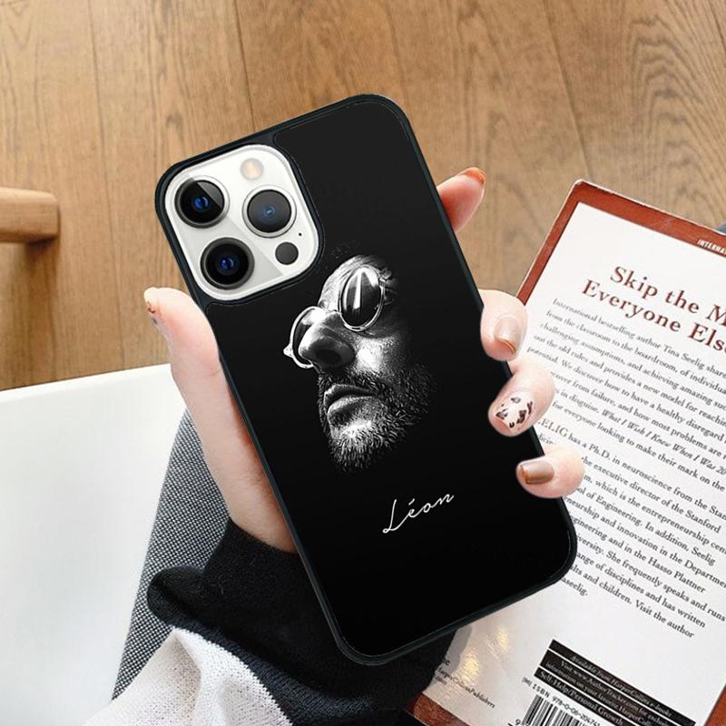 

Leon The Professional Phone Case cover For iPhone 17 Air 14 13 15 16 16e Pro Max Coque 12 11 Pro Max For Apple PLUS fundas iPhone 11