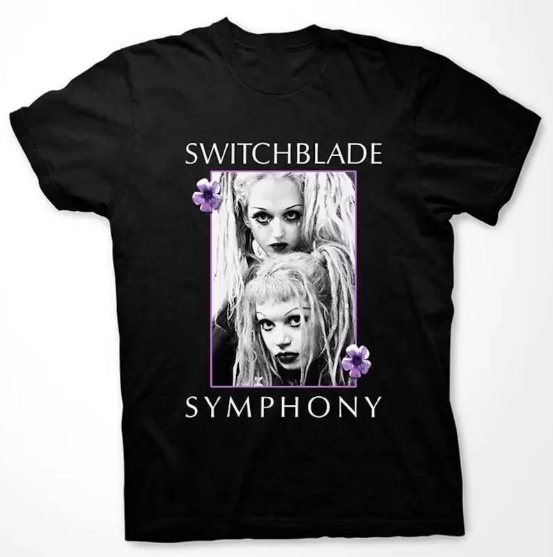 

Футболка Switchblade Symphony Мужская Женская Полный Размер от S до 5XL Унисекс Футболка XXXL