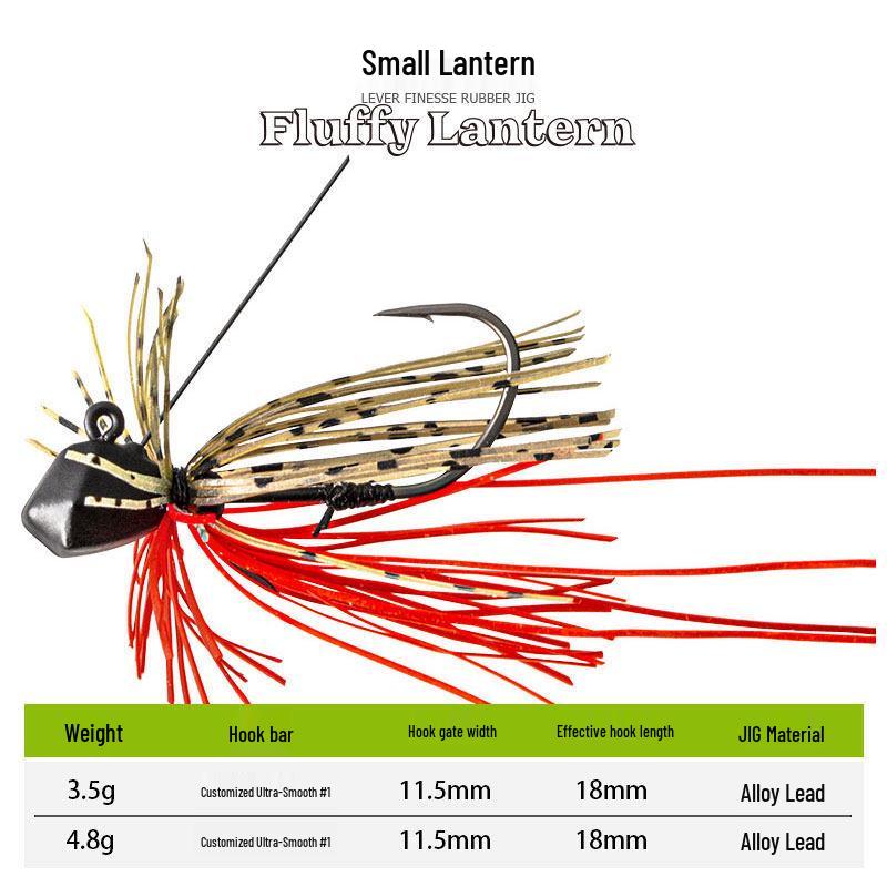 Pro-Level Titanium Bass Weed Guard Jig Hook