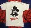 Best Selling Vintage 1984 Waylon Jennings Concert Tour Heavy Cotton Men's Unisex Tshirt Size Usa