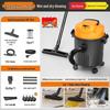 Compact Handheld Vacuum Cleaner with Strong Suction for Wet and Dry Use, Ideal for Initial Cleaning on Carpets