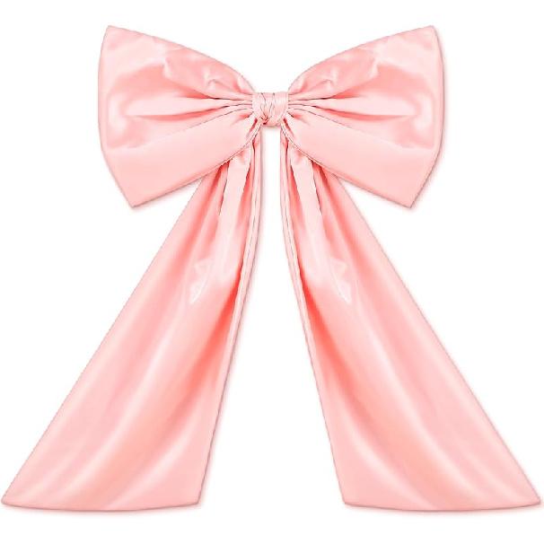 Bow Decor Large Bow for Room, Coquette Giant Ribbon Tie for Birthday Party Backdrop Wall Decor(24 X 36 Inches)