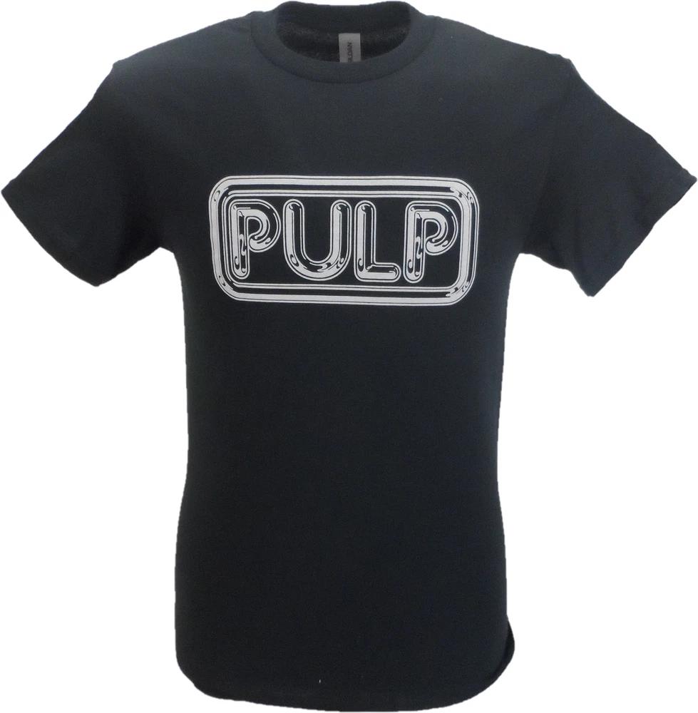 Unisexs Black Official Pulp Logo T Shirt S