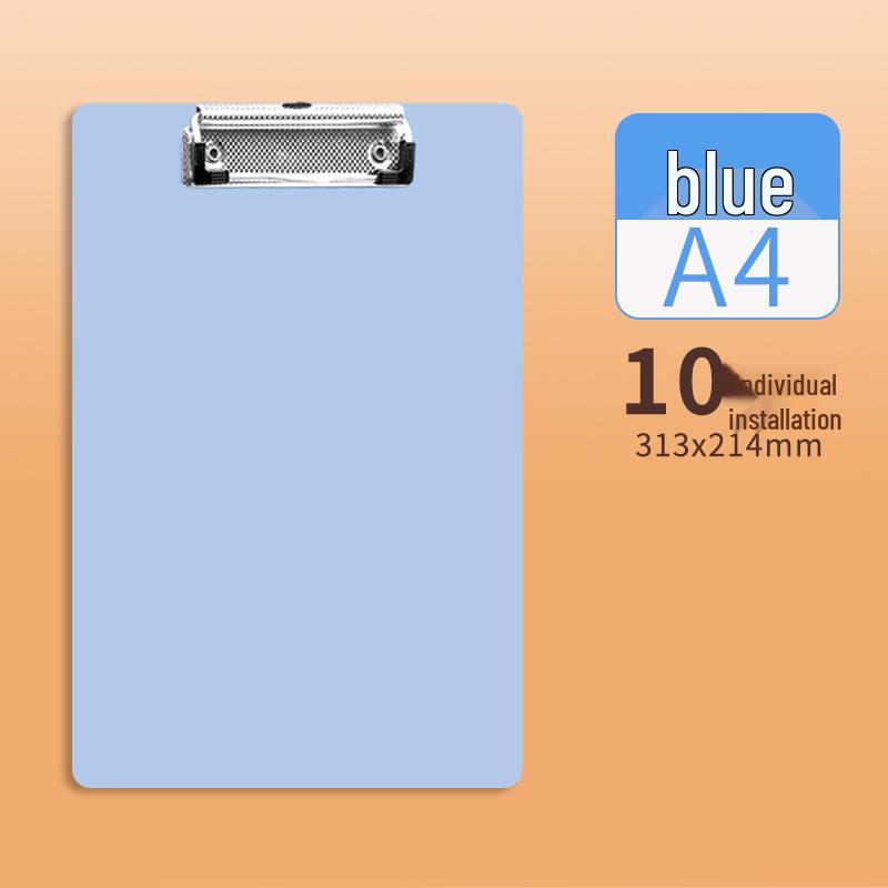 Morandi A4 Clipboard with Strong Clip for Writing, Office, and Meeting Notes