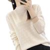 Andy's Velvet Women's Seamless Knit Sweater: Autumn/Winter Half-High Collar Long Sleeve Wool Base Layer