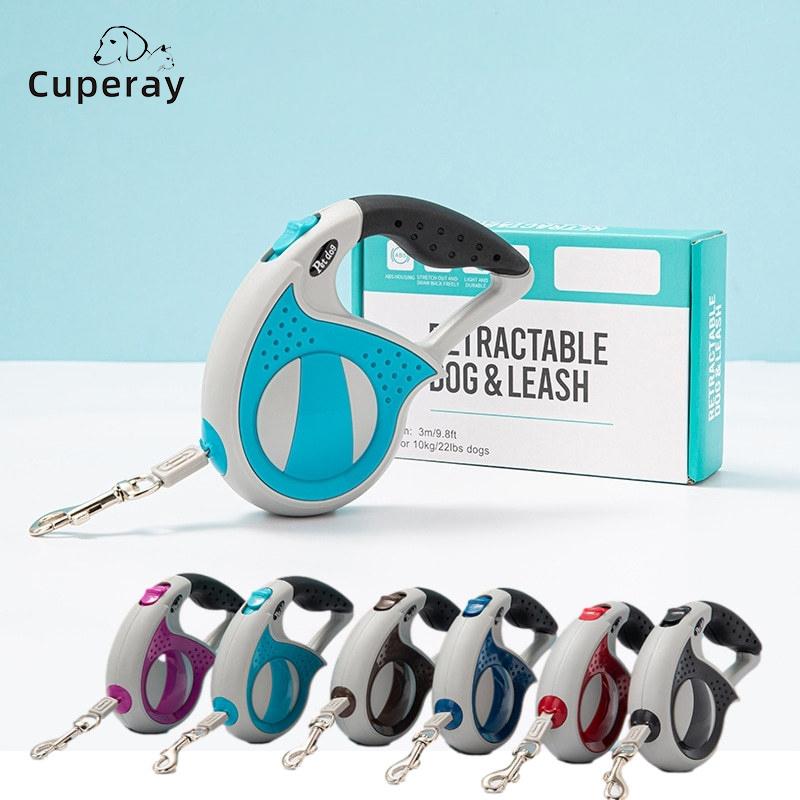 Classic Automatic Retractable Pet Leash 3m/5m Nylon Dog Leash Explosion-proof Dog Leash Upgrade One-button Brake for Dog Travel Training