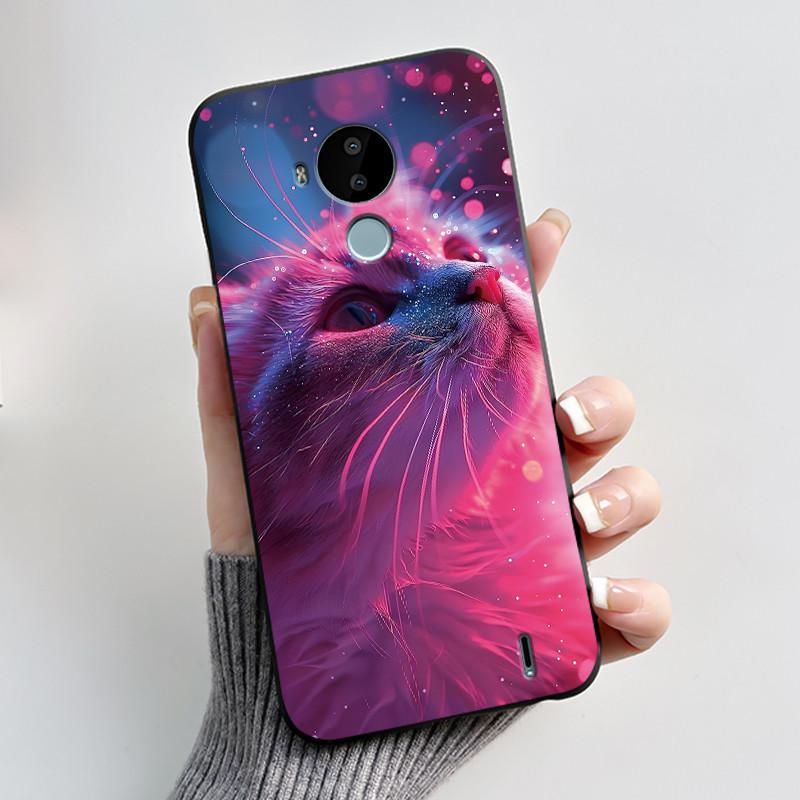 Cute Case For Nokia C30 Capa Coque Printing Shell Protective Cover Soft Silicone Cartoon Phone Casing Fundas