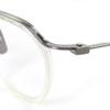 Excellent DITA Glasses SCHEMA-TWO Antique Silver Mens DTX131 Used