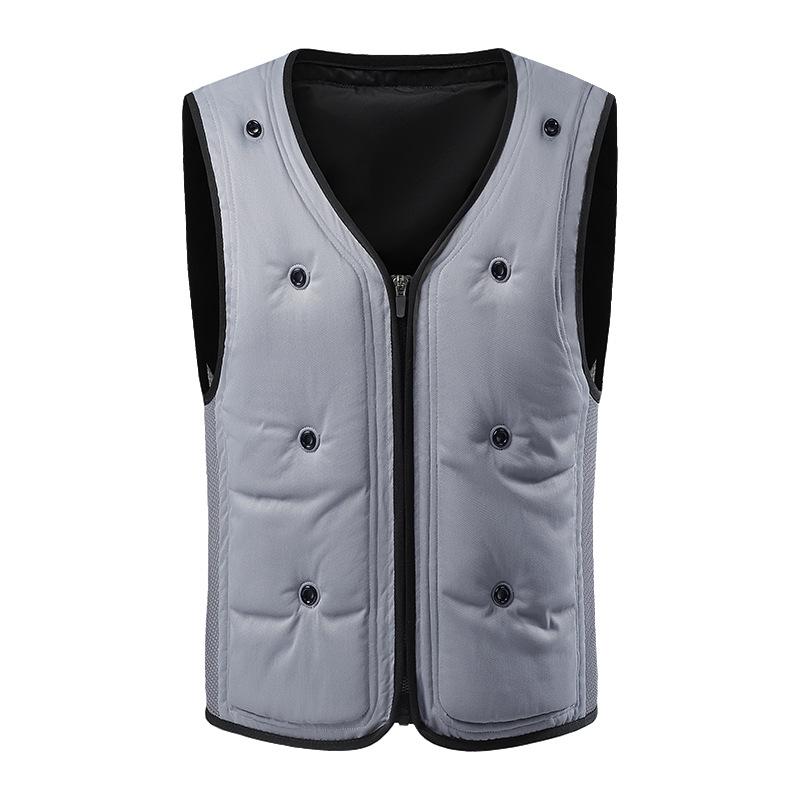 Abbigliamento Rinfrescante Raffreddato ad Acqua, Abbigliamento Climatizzato, Gilet, Abbigliamento per Coppia, Lavoratori di Cantieri Edili all'Aperto, Gilet Parasole, Abbigliamento da Lavoro