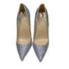 Bling Sliver Sequined Cloth 10cm Thin High Heels Slip On Women Pumps 2024 Wedding Party Shoes Woman Big Size 43 44 45