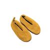 Leather Korean Lazy Style Bread Shoes Round Head Single Shoes Women's 2025 New Spring Fashion Ballet Flats
