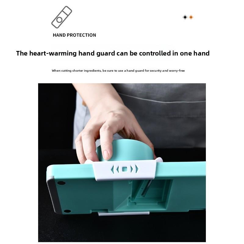 Household Potato Slicer Stainless Steel Vegetable Slicer Kitchen Vegetable Slicer Radish Slicer and Grater