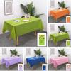 Disposable Tablecloth PE Material Thick Rectangular Table Cloth Easy To Use Solid