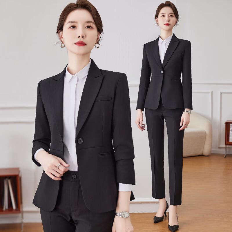 Women s Professional Single-Button Suit Set 2XL